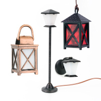 Laternen und Lichterketten