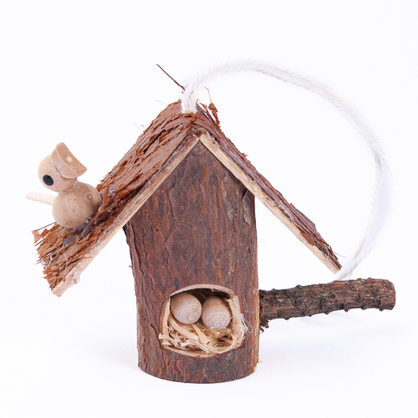 Vogelhaus für Puppenstube