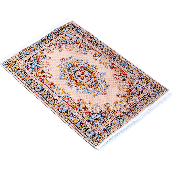 Orient Teppich Muster G 4,5 x 8 cm 1:12 Puppenstube Miniatur 