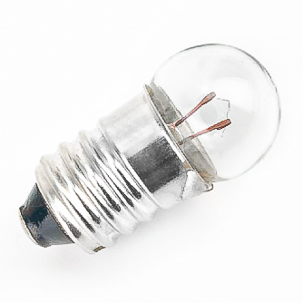 Glühbirne E10 3,5V Birnchen für Puppenhaus oder Krippenlampen  10 Stück  NEU 