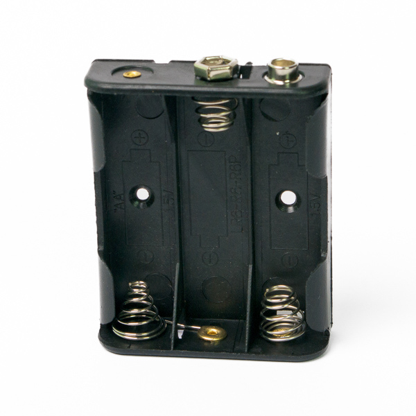 Batteriefach für R6 Batterien 3x R6 (4,5V) liegend