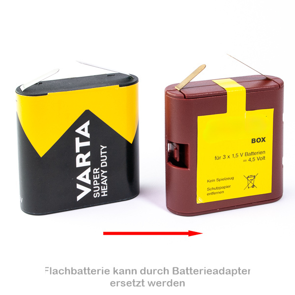 Varta Flachbatterie High-Energy 4,5V - Langlebige Batterie Für Taschenlampen, Spielzeug & Mehr
