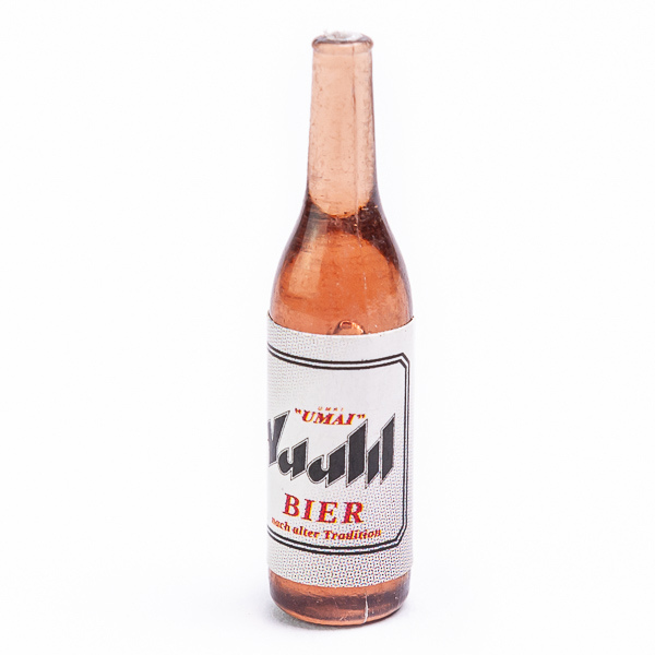 Odoria 1/6 Miniatur Bierflaschen – 6 Stück, Puppenhaus-Zubehör Für Küche & Bar