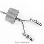 Stecker für Puppenhaus braun