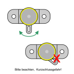 Lampenset mit Sockel, Stecker und Litze - 3,5V E10 WEISS