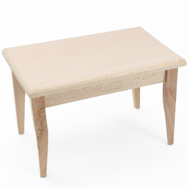 naturholz Küchentisch für das Puppenhaus, 3,99