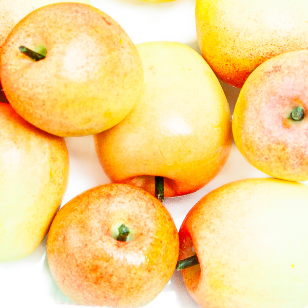 Äpfel als Deko für Puppenküche 6 Stück