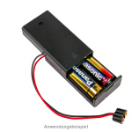 Batteriebox mit Schalter und Leitung 3V