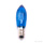 SP 7 Stück Topkerze E10 3W gefärbt blau 34V