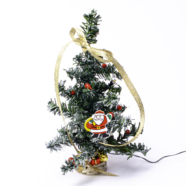 Weihnachtsbaum mit LED für Puppenhaus