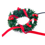 Adventskranz mit LED für Puppenhaus